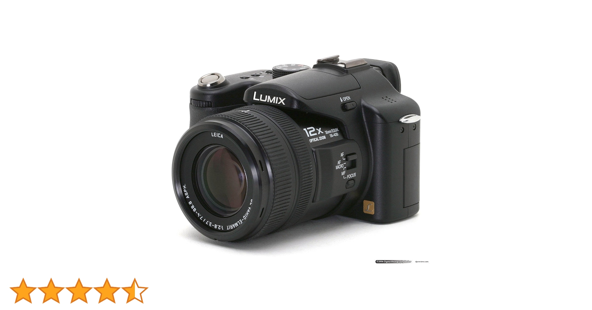 Amazon Canada: Panasonic DMC-FZ50 10.1MP Digital Camera with 12x